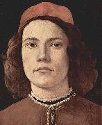 Sandro Botticelli Portrat eines jungen Mannes France oil painting artist